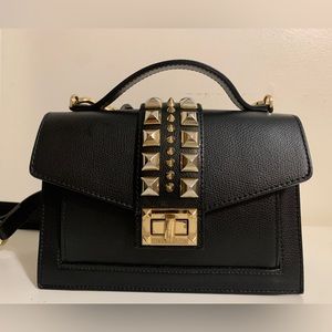 Valentino by Mario genuine leather studded crossbody